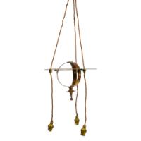 Arts & Crafts Orb Ceiling Light with a Sphere Shaped Central Body - Thumbnail 3