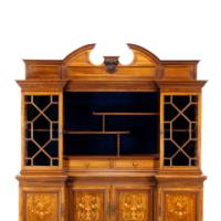 Collinson & Lock Attributed, Anglo-Japanese Inverted Satinwood Sideboard - Thumbnail 4