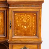 Collinson & Lock Attributed, Anglo-Japanese Inverted Satinwood Sideboard - Thumbnail 10