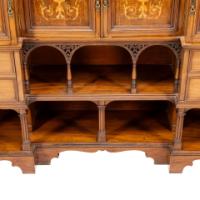 Collinson & Lock Attributed, Anglo-Japanese Inverted Satinwood Sideboard - Thumbnail 16