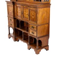 Collinson & Lock, attributed. An Anglo-Japanese Inverted Mahogany Sideboard - Thumbnail 9