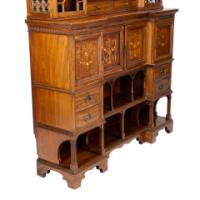 Collinson & Lock Attributed, Anglo-Japanese Inverted Satinwood Sideboard - Thumbnail 13