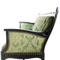 Philip Webb for Morris & Co., Aesthetic Movement Ebonised Bobbin Turned Settee - Thumbnail 13