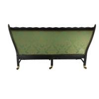 Philip Webb for Morris & Co., Aesthetic Movement Ebonised Bobbin Turned Settee - Thumbnail 19