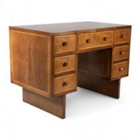 Frank Brangwyn. Rare Desk Originally Designed for the 1931 Pollard Exhibition