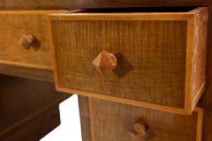 Frank Brangwyn. Rare Desk Originally Designed for the 1931 Pollard Exhibition - Thumbnail 9