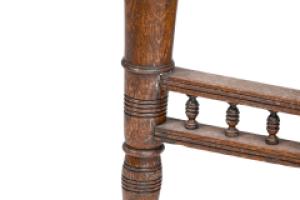Alfred Waterhouse, Style of. A Gothic Revival Oak Partners Desk with Two Drawers Each Side - Thumbnail 18