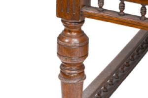 Alfred Waterhouse, Style of. A Gothic Revival Oak Partners Desk with Two Drawers Each Side - Thumbnail 24