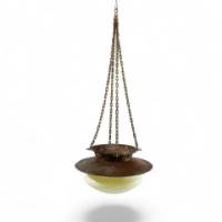 Birmingham Guild of Handicraft. A Rare Arts & Crafts Circular & Copper Light