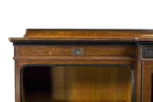 Lamb of Manchester. A Fine Aesthetic Movement Breakfront Bookcase - Thumbnail 6