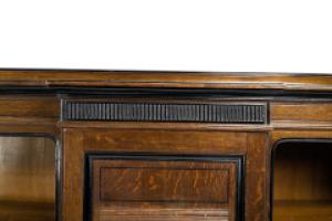 Lamb of Manchester. A Fine Aesthetic Movement Breakfront Bookcase - Thumbnail 7