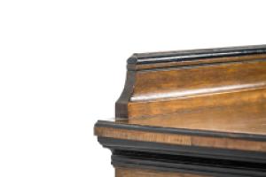 Lambs of Manchester (stamped). A Fine Aesthetic Movement Breakfront Bookcase - Thumbnail 10