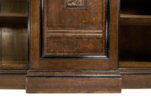 Lamb of Manchester. A Fine Aesthetic Movement Breakfront Bookcase - Thumbnail 12
