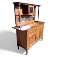 A Sweet Little Arts & Crafts Oak Sideboard with Nice Proportions - Thumbnail 1