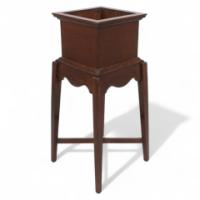 C. F. A. Voysey Attributed, a Small Arts & Crafts Oak Plant Stand