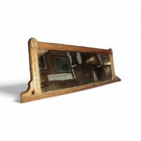 Bruce Talbert, In the manner of. A Gothic Revival Oak Overmantel Mirror