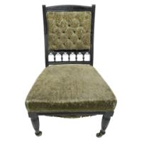 Bruce Talbert for Gillow & Co., Aesthetic Movement Ebonized Nursing Chair - Thumbnail 7