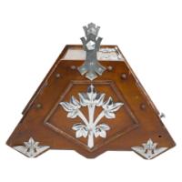 Dr. C. Dresser Attributed, Aesthetic Movement Walnut Coal Scuttle with Stylised Mounts - Thumbnail 5