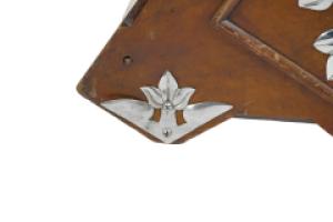 Dr. C. Dresser Attributed, Aesthetic Movement Walnut Coal Scuttle with Stylised Mounts - Thumbnail 21