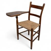 William Birch, artist's Sketching Armchair with Shaped Top to Sketch or Paint on