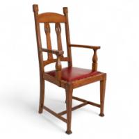 189_shapland-petter-substantial-arts-crafts-oak-armchair-with-floral-decoration