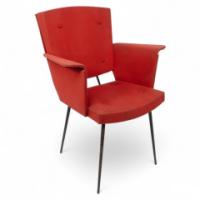 In the style of Gio Ponti, Mid-Century Modern Armchair c.1960