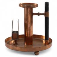 WMF Aesthetic Movement Copper Chamber Candlestick in theDr. C. Dresser Style