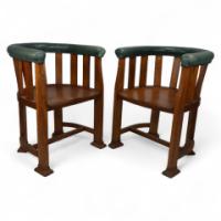 798_waring-and-gillows-ten-arts-and-crafts-oak-tub-chairs-with-shaped-solid-seats