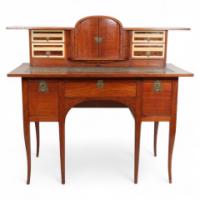 963_george-walton-arts-crafts-walnut-desk-with-secret-drawers-heart-escutcheons