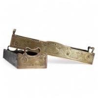 Thomas Jeckyll for Barnard Bishop & Barnard, Two Anglo-Japanese Brass Planters - Thumbnail 1