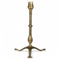 W. A. S. Benson, Arts & Crafts Brass Three-Leg Table Lamp - Thumbnail 1