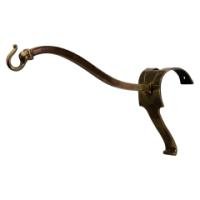 An Arts & Crafts Brass Picture Rail Wall Light - Thumbnail 1