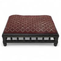 Small Aesthetic Movement Ebonised Foot Stool c.1880