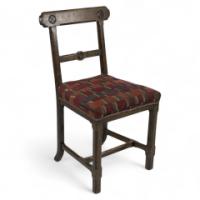 A. W. N. Pugin Attributed, Made by Gillows of Lancaster. A Gothic Revival Oak Side Chair
