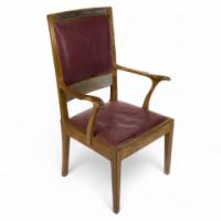 Edward Barnsley. Commissioned by G H J Morris. An Arts & Crafts Cotswold Armchair - Thumbnail 1