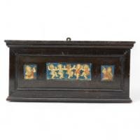 4948_ellen-mary-rope-for-della-robbia-pottery-a-small-picture-frame-with-three-plaster-plaques