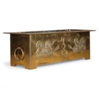 Margaret Gilmour School. A Glasgow School Brass Planter