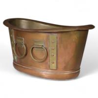 Liberty & Co., an Arts & Crafts Champagne Boat Shaped Champagne Bucket - Thumbnail 1