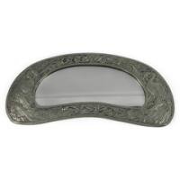 Margaret Gilmour Attributed, a silver plated Glasgow style mirror of kidney shaped form - Thumbnail 1