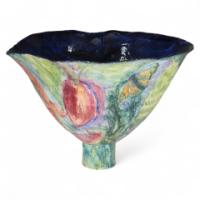 5055_colourful-pottery-finely-made-conical-shaped-centrepiece