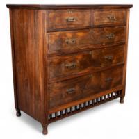 Maple & Co., London, In the style of Bruce Talbert. A Well-Crafted Aesthetic Movement Chest of Drawers - Thumbnail 1