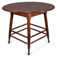 Collinson & Lock Attributed, Aesthetic Movement Walnut Centre Table