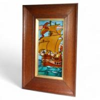 Pilkington’s Tile Works, Arts & Crafts Ceramic Galleon Tile