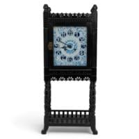 5155_lewis-foreman-day-for-howell-james-co-an-aesthetic-movement-mantel-clock-with-hand-painted-floral-decoration
