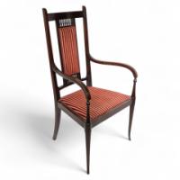 Georges Walton for John Rowntree & Kate Cranstons. Arts & Crafts Armchair - Thumbnail 1