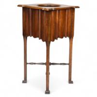 Arts & Crafts Walnut Plant Stand