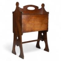 Liberty & Co., Arts & Crafts Oak Magazine Rack - Thumbnail 1