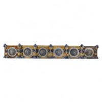Royal Doulton. Aesthetic Movement six-section salt glaze window sill planter - Thumbnail 1