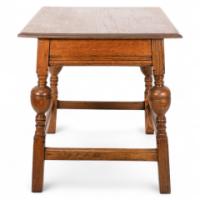 Arts & Crafts Oak Table Illustrated in Liberty & Co. 1907 Furniture Catalogue