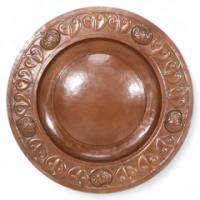 5418_a-large-arts-and-crafts-hand-formed-copper-charger-with-stylized-decoration